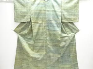 草木染　郡上紬単衣着物